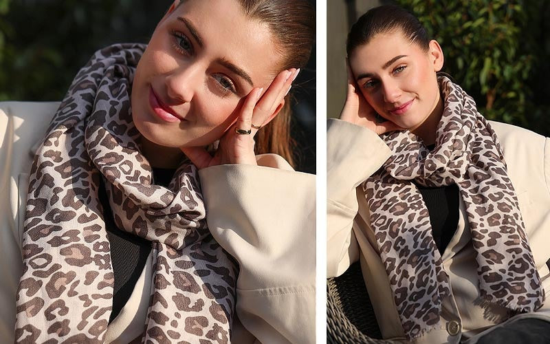 I'm dutch: Sjaal Hannah Khaki