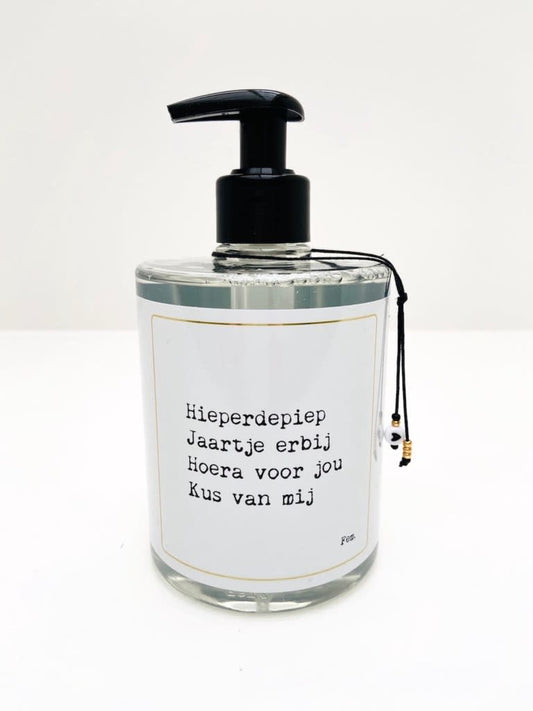 Papierpleziertjes: Handzeep - Hieperdepiep