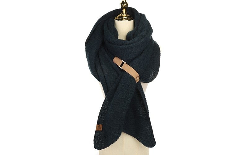 I'm Dutch: sjaal | Saalbach Dark blue