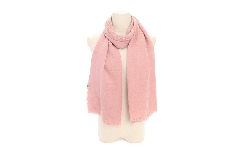 I'm dutch: Sjaal Burano - vintage pink