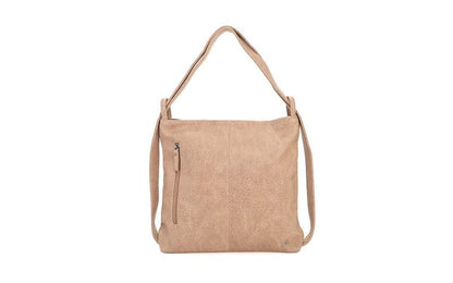 I'm dutch: Handtas - rugzak/schoudertas Lugano - Khaki