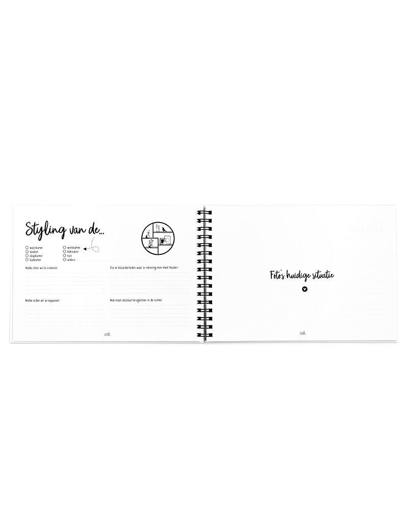 Zoedt Interieur styling invulboek