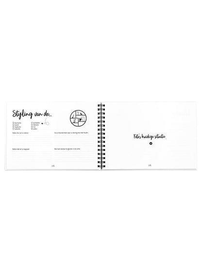 Zoedt Interieur styling invulboek