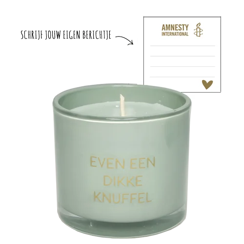 My Flame: SOJAAARS - EVEN EEN DIKKE KNUFFEL - MINTY BAMBOO
