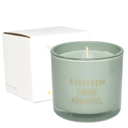 My Flame: SOJAAARS - EVEN EEN DIKKE KNUFFEL - MINTY BAMBOO