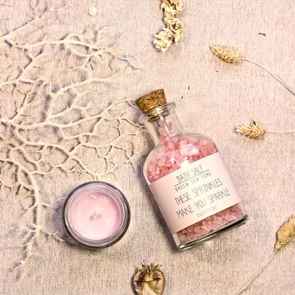 My Flame: SPA GIFTBOX - THESE SPRINKLES MAKE YOU SPARKLE - GREEN TEA TIME