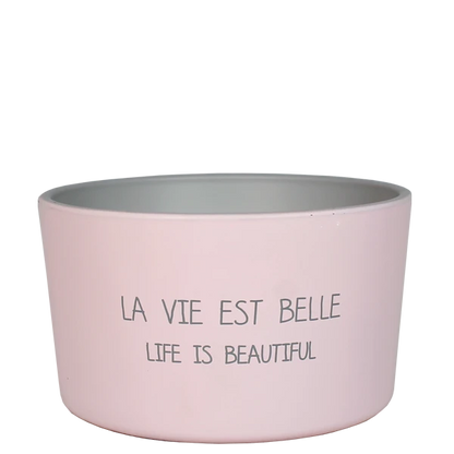 My Flame: Buitenkaars: La vie est belle, life is beautiful
