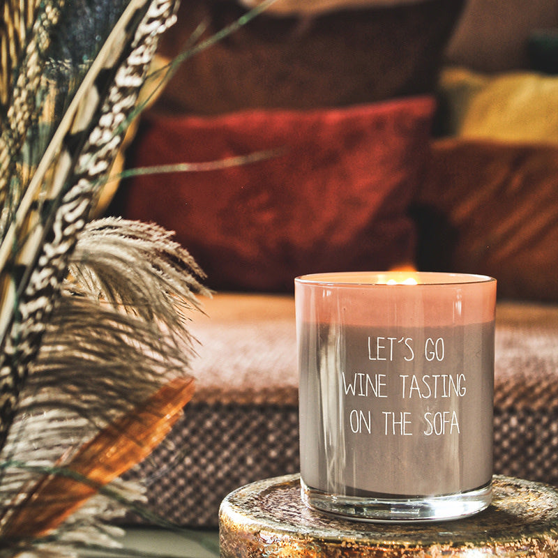 My Flame: SOJAKAARS - LET'S GO WINE TASTING ON THE SOFA - GEUR: FIG'S DELIGHT