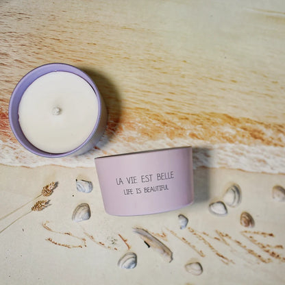 My Flame: Buitenkaars: La vie est belle, life is beautiful