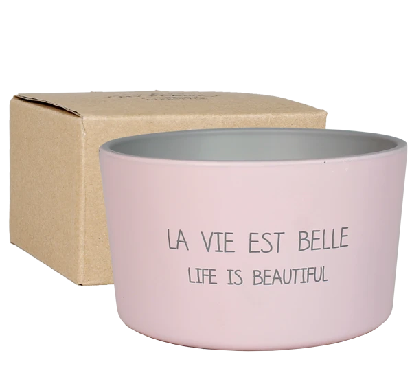 My Flame: Buitenkaars: La vie est belle, life is beautiful