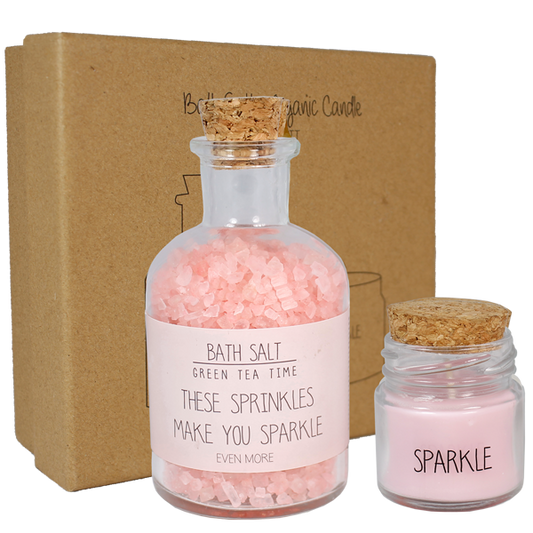 My Flame: SPA GIFTBOX - THESE SPRINKLES MAKE YOU SPARKLE - GREEN TEA TIME