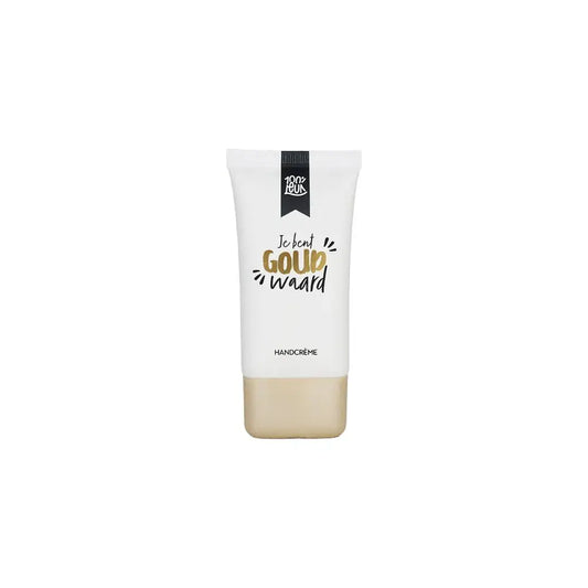 100% leuk: Brievenbustube 50ML – Goud waard