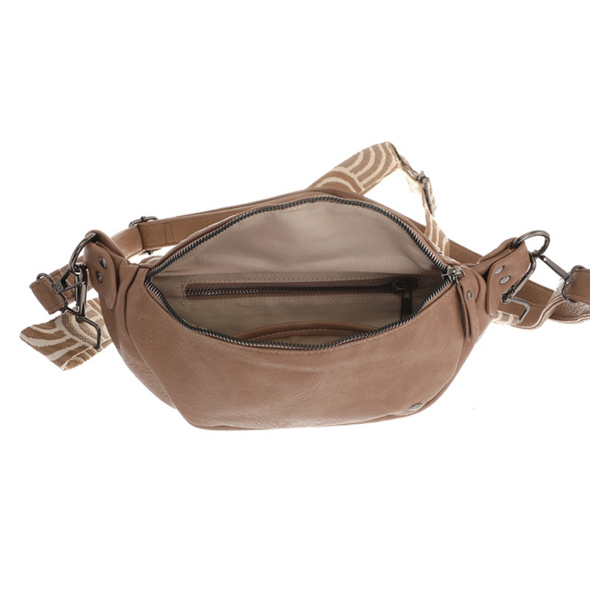 I'm dutch: Handtas - crossbody tas Duke - camel