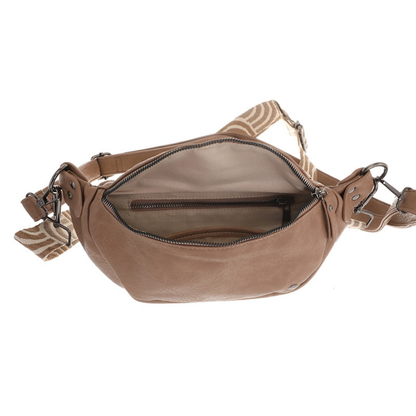I'm dutch: Handtas - crossbody tas Duke - camel