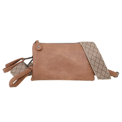 I'm dutch: handtas - schoudertadje  New York - camel