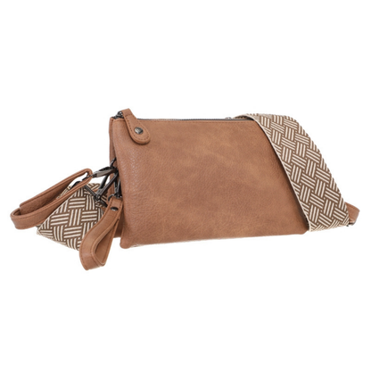 I'm dutch: handtas - schoudertadje  New York - camel