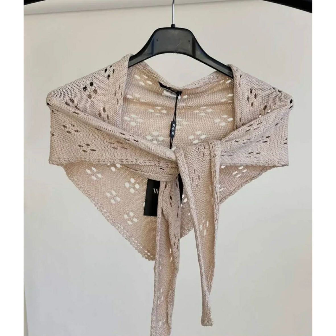 Wauw: Lola sjaal - licht taupe