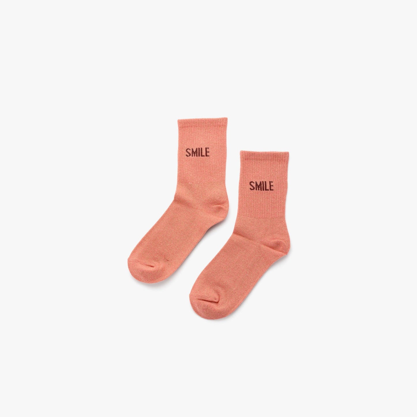Liet & Joliet: sokken roze/oranje SMILE