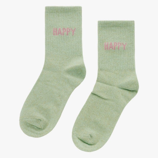 Liet & Joliet: sokken - lichtgroen HAPPY