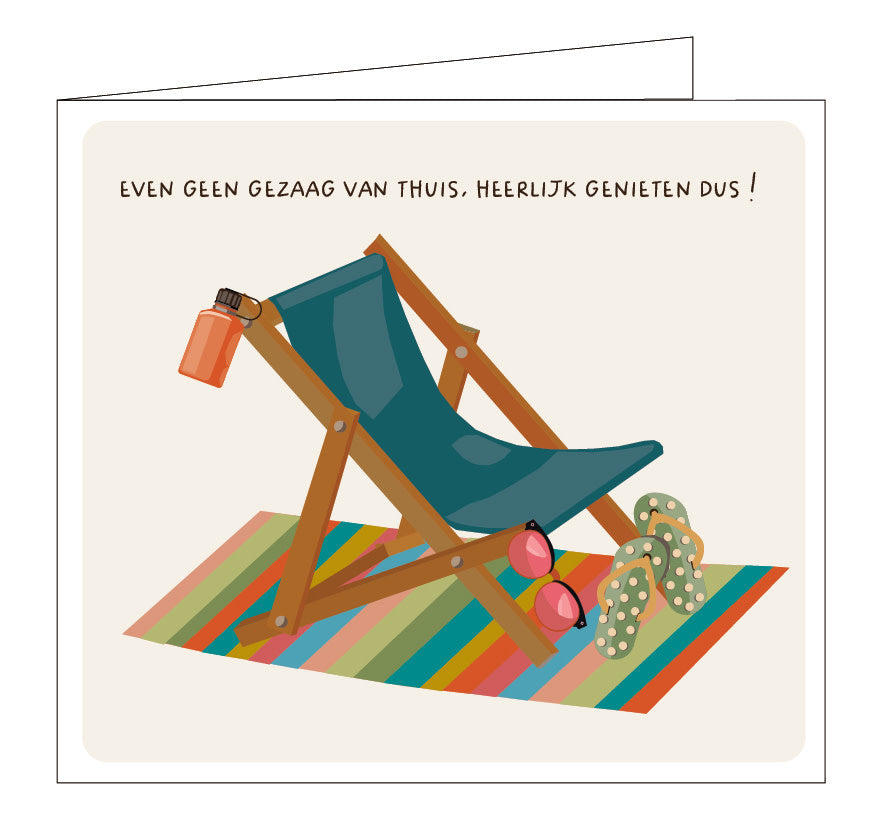 Hil Claesen: kaart - even geen gezaag