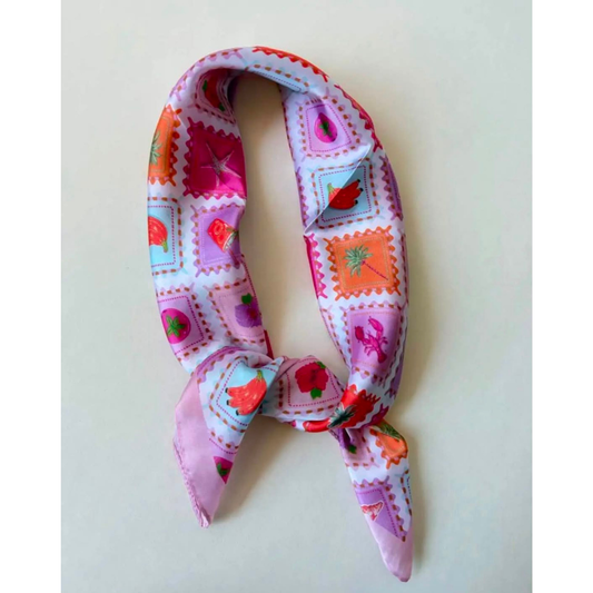 Wauw: mini sjaaltje met print - 29