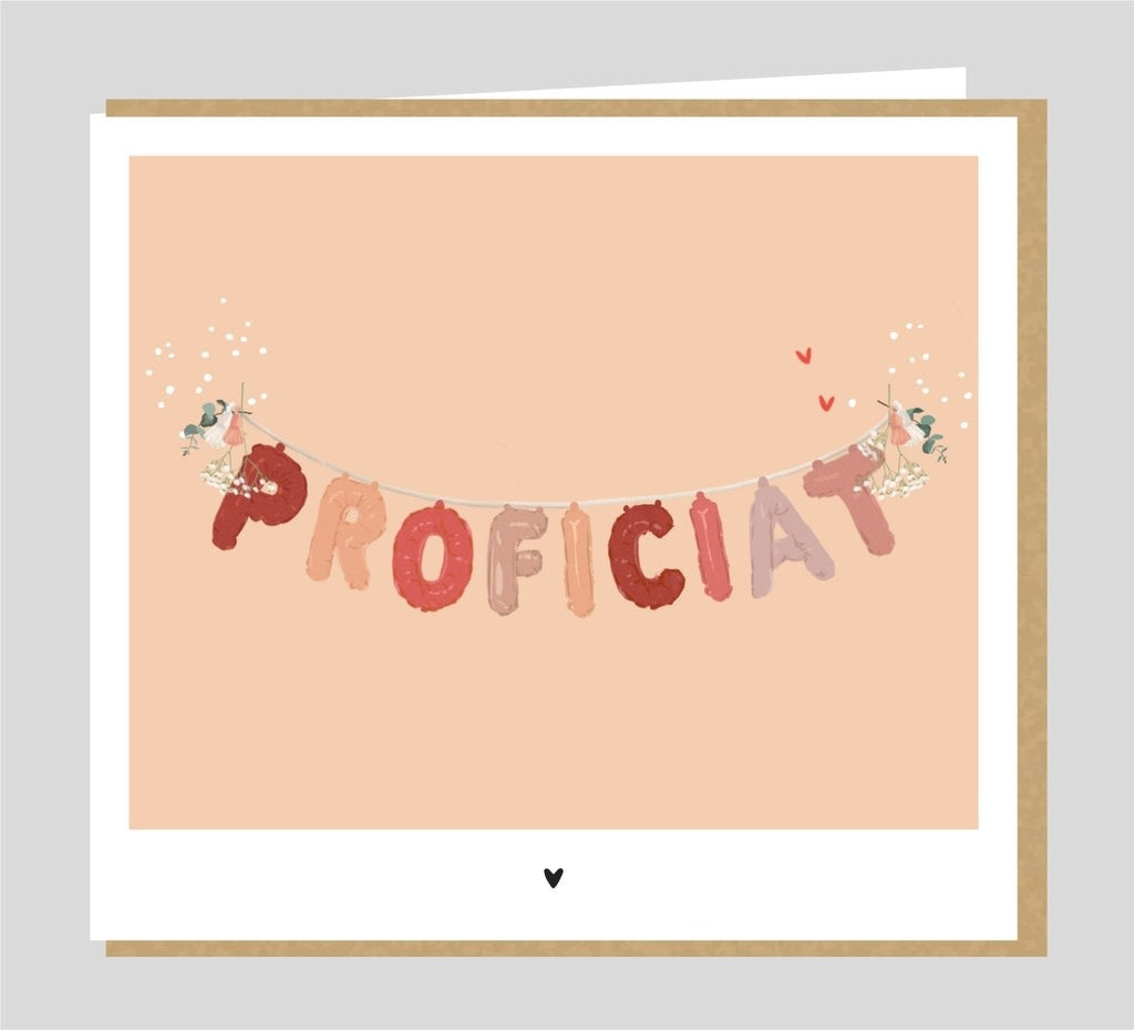 Studio Mie: kaart - Proficiat