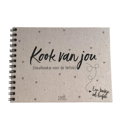 zoedt invulboekje kook van jou