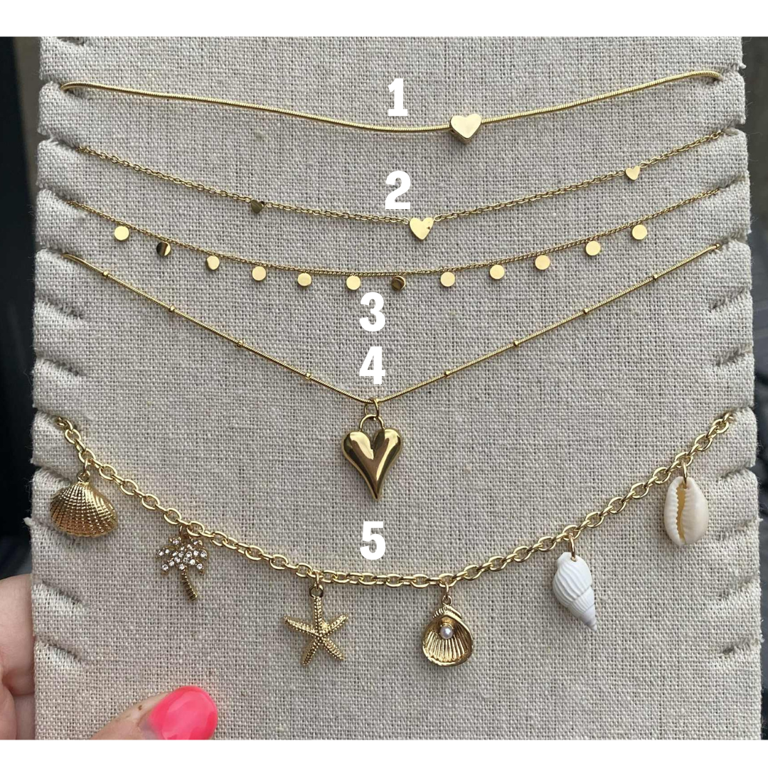 ketting - goudkleurig