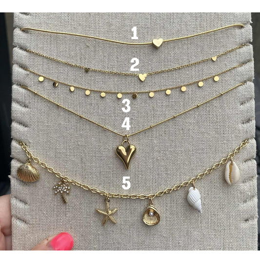 ketting - goudkleurig