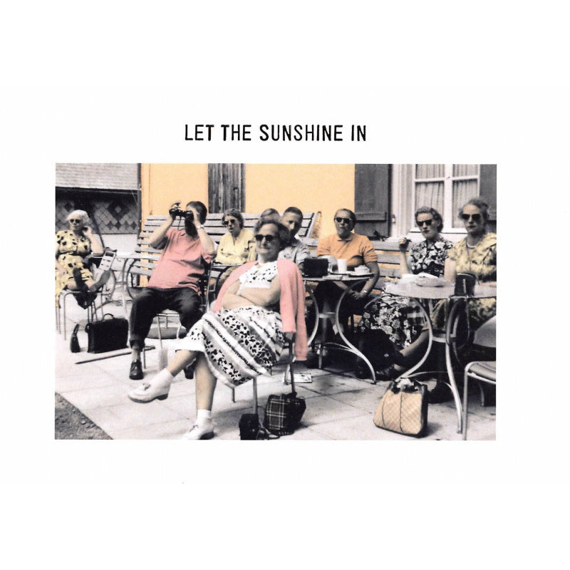 Kartoenfabriek kaart a6 Let the sunshine in