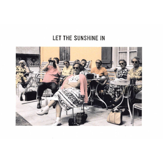 Kartoenfabriek kaart a6 Let the sunshine in