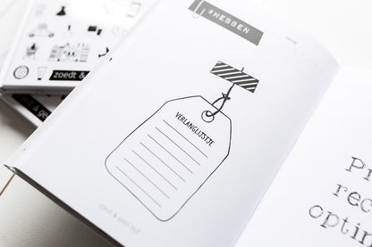 zoedt leuke lijstjes invulboek