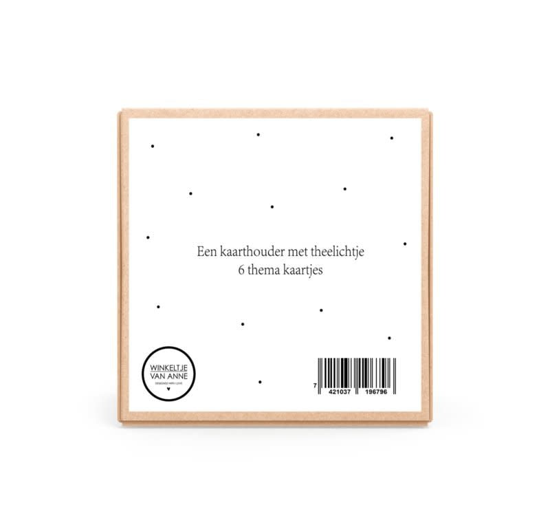 Winkeltje van anne: Doosje met lichtje & berichtje | Thema vriendschap