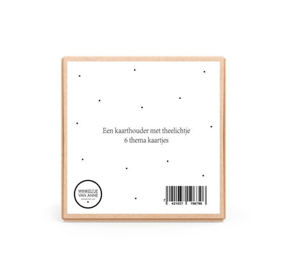 Winkeltje van anne: Doosje met lichtje & berichtje | Thema vriendschap