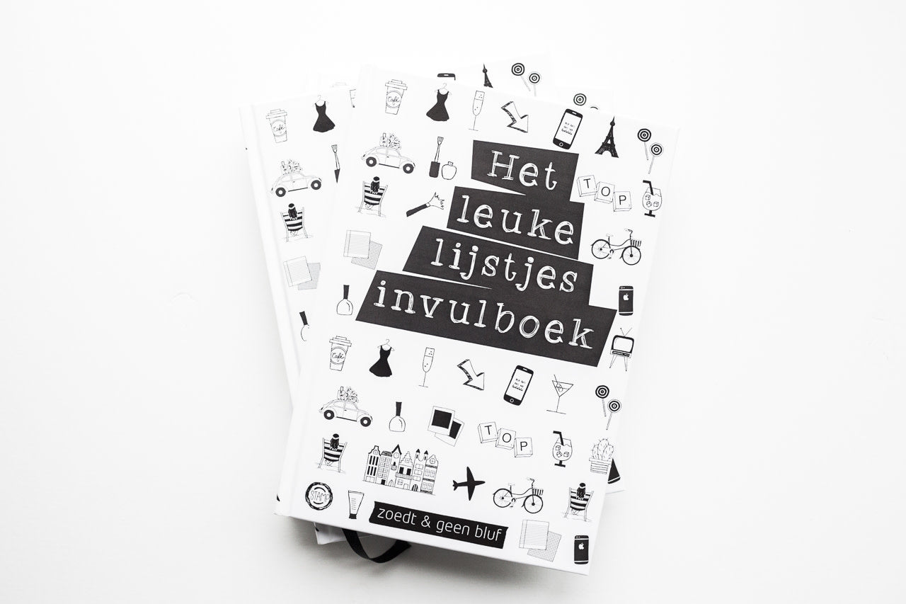 zoedt leuke lijstjes invulboek