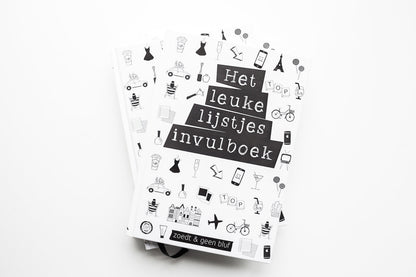 zoedt leuke lijstjes invulboek