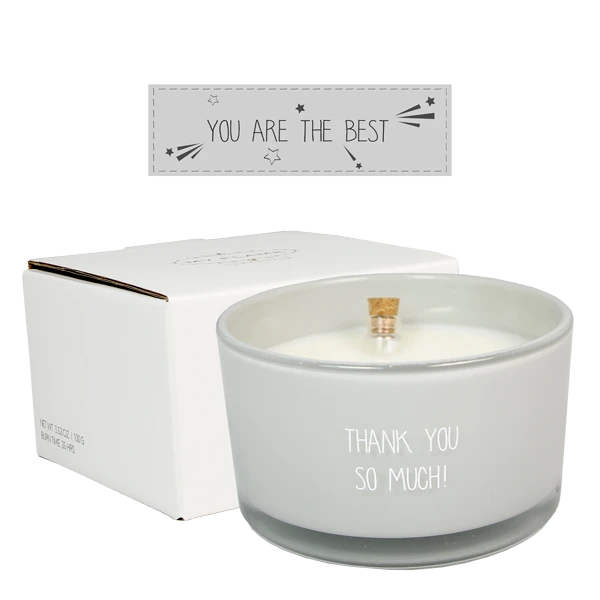 My flame: Flessenpost kaars - thank you so much! - amber's secret