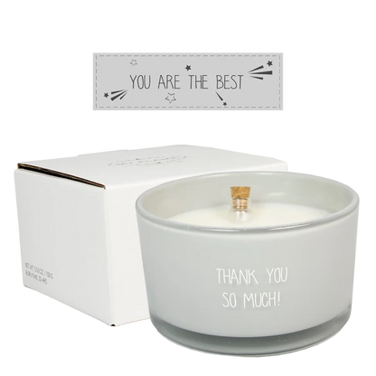 My flame: Flessenpost kaars - thank you so much! - amber's secret