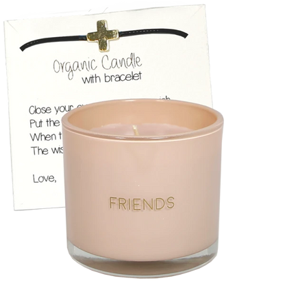 My flame: GEURKAARS MET WENS-ARMBAND - FRIENDS