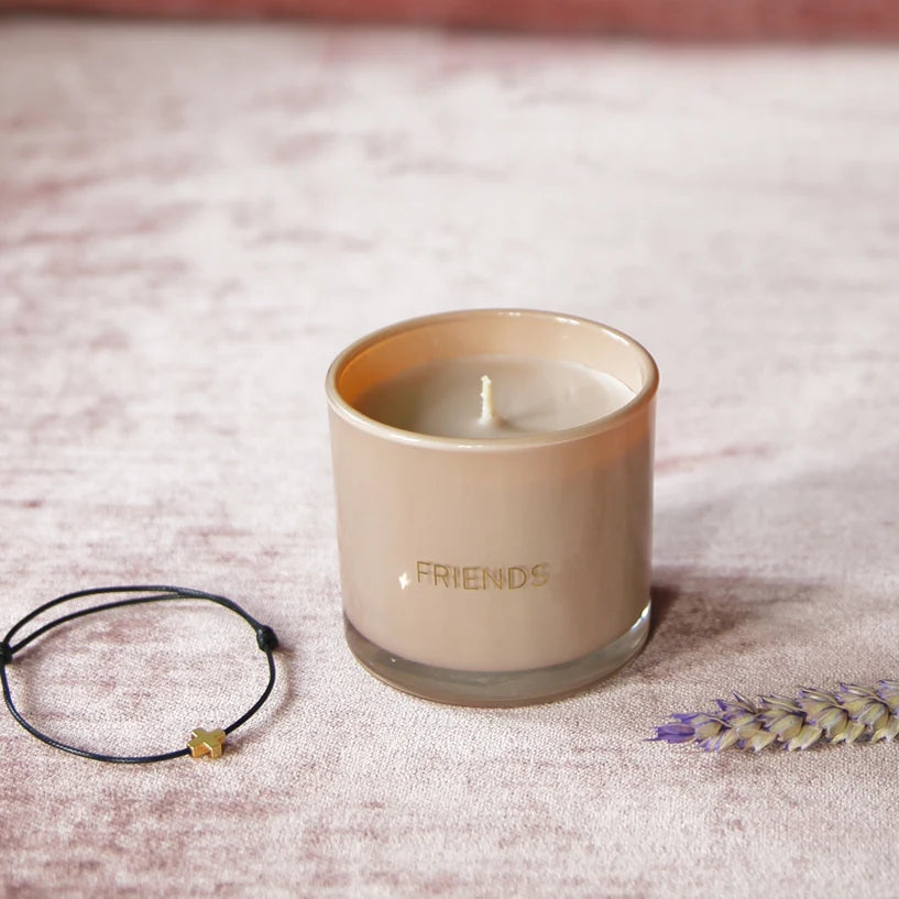 My flame: GEURKAARS MET WENS-ARMBAND - FRIENDS