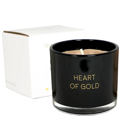 My flame: GEURKAARS MET WENS-ARMBAND - HEART OF GOLD