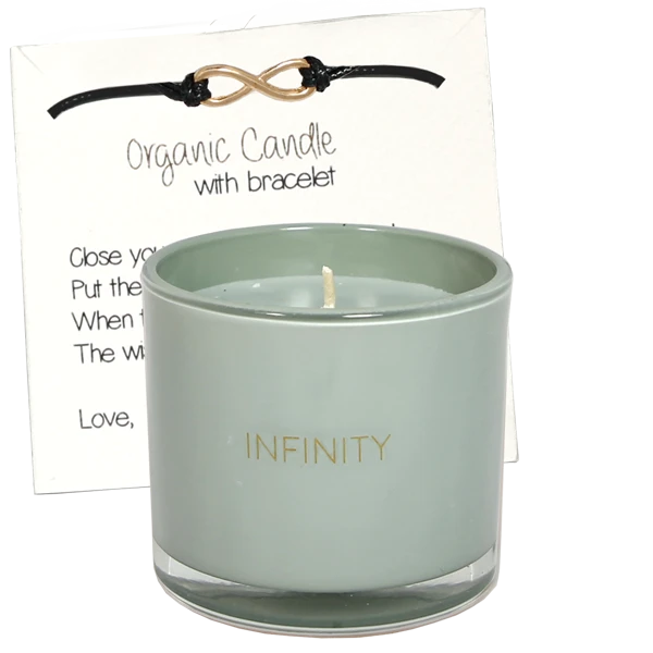 My flame: GEURKAARS MET WENS-ARMBAND - INFINITY