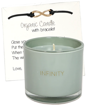 My flame: GEURKAARS MET WENS-ARMBAND - INFINITY