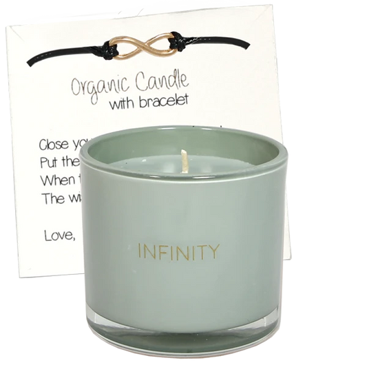 My flame: GEURKAARS MET WENS-ARMBAND - INFINITY