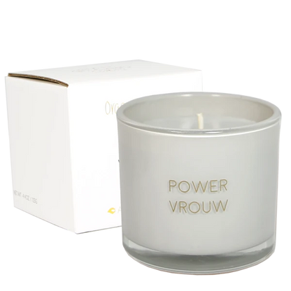 My flame: GEURKAARS MET WENS-ARMBAND - POWERVROUW - AMBER'S SECRET