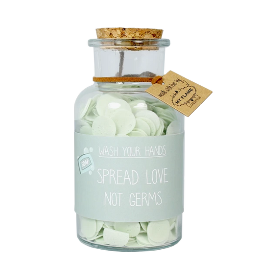 My Flame: HANDZEEP - SPREAD LOVE, NOT GERMS