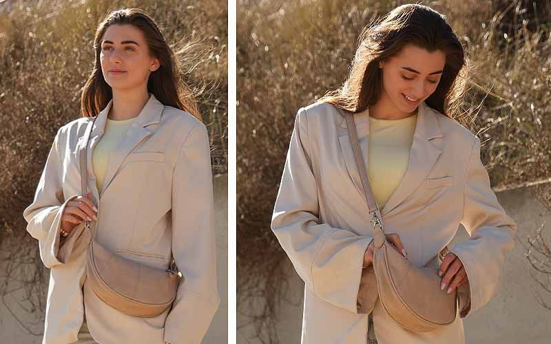 I'm dutch: Handtas - Khaki crossbodytas Brentford