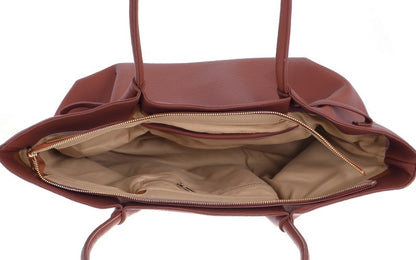 I'm dutch: handtas - Cambridge dark camel