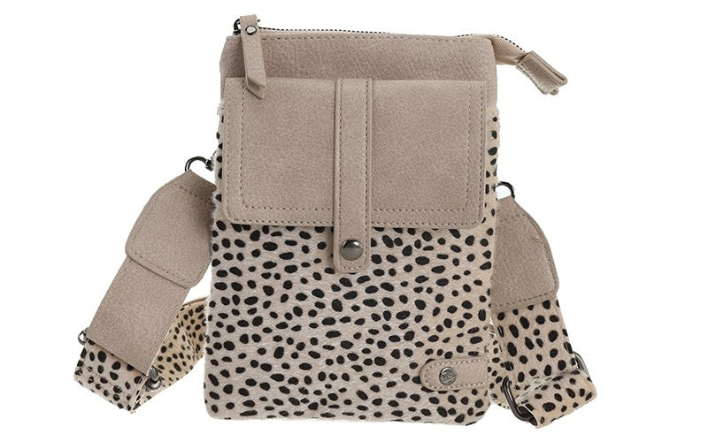 I'm dutch: Handtas - telefoon- en schoudertasje Tyler - Khaki