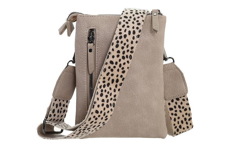 I'm dutch: Handtas - telefoon- en schoudertasje Tyler - Khaki